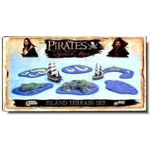  Island Terrain Set #1: Pirates of the Spanish Main: Toys 