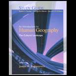 Cultural Landscape : Introduction to Human Geography   Study Guide 8TH 