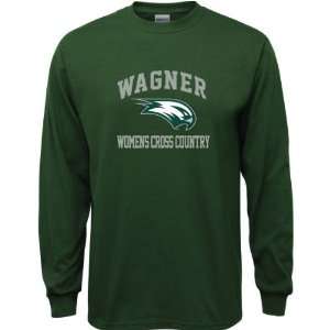  Wagner Seahawks Forest Green Womens Cross Country Arch 