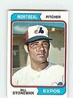 1974 TOPPS 352 Bill Stoneman MONTREAL EXPOS EX mint  