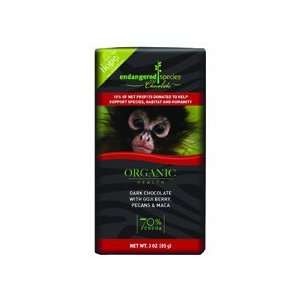   Bar Spdr Mnky Drk Choc Or, 3 OZ (Pack of 12)