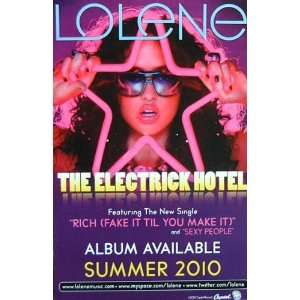  Lolene   The Electrick Hotel   Promotional Poster 