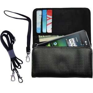  Black Purse Hand Bag Case for the LG Tegra 2 with both a 