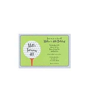  Tee Off Invitation Holiday Invitations Health & Personal 