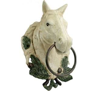   Decorative Horse Head Churchill Trophy Ring, Natural: Home & Kitchen