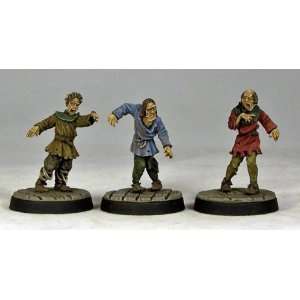    Otherworld Miniatures (The Undead) Zombies I (3) Toys & Games