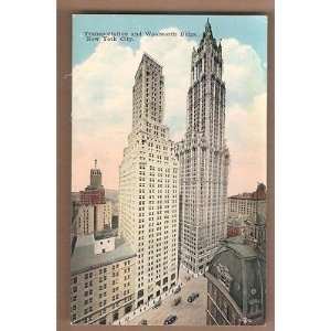    Postcard Transportation Building New York City: Everything Else