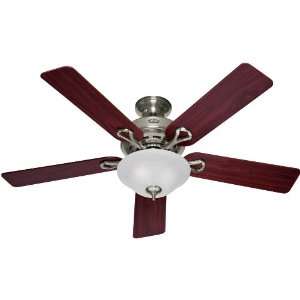  Fan 20177 Core Ceiling Fans 52 Inch Brushed Nickel with 5 Cherry 