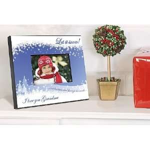  Personalized Snowscapes Picture Frame Baby