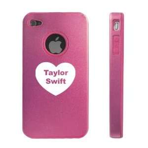   Aluminum & Silicone Case Heart Taylor Swift: Cell Phones & Accessories