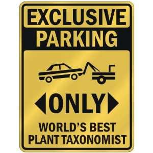   BEST PLANT TAXONOMIST  PARKING SIGN OCCUPATIONS