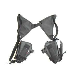  Double Draw Shoulder Holster Black: Sports & Outdoors