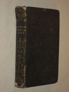 MEMOIR OF MRS. SARAH L. HUNTINGTON SMITH 3rd ed. 1845  