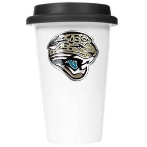  Sports NFL JAGUARS 12oz Double Wall Tumbler with Silicone 