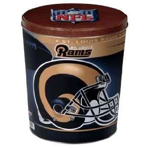  NFL St Louis Rams 3 Gallon Tin: Sports & Outdoors