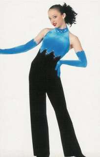 SKYLINE Jumpsuit Jazz Tap Dance Costume New Adult XL  