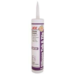  12 each Ace Tub & Tile Silicone Caulk (0836AC)