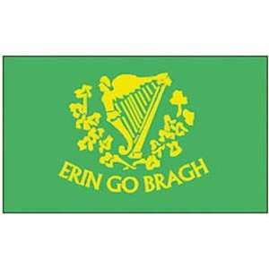  Erin Go Brah Irish Flag 3ft x 5ft Patio, Lawn & Garden