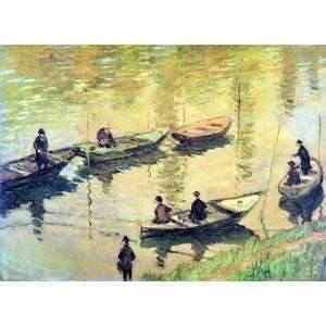   on the Seine at Poissy  Art Reproduction Oil Pa