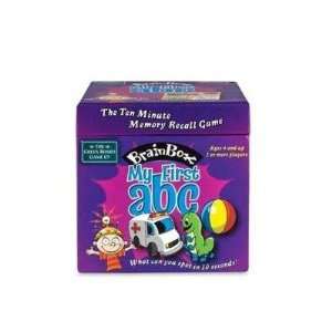  Brain Box: My First ABC Card Game: Toys & Games