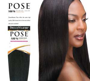   12,14 Model Model Dreamweaver Pose 100% Human Hair Yaki Tangle Free