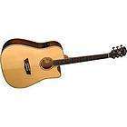 Washburn WD25SCE Solid Sitka Spruce Top Acoustic Cutaway Dreadnought 