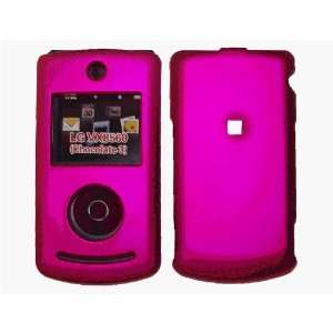  LG Chocolate 3 VX8560 Hot Pink Snap On Case Cover with 