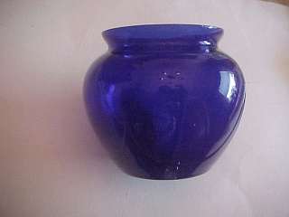 Cambridge Cobalt Blue Tally Ho Vase  