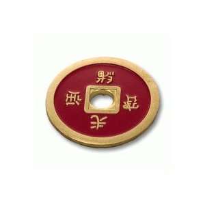  Normal Chinese Coin (Red) by Tango Toys & Games