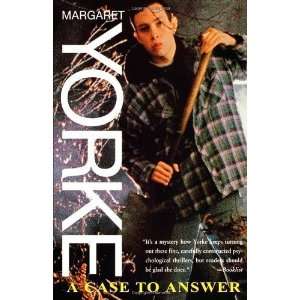  A Case to Answer [Hardcover] Margaret Yorke Books