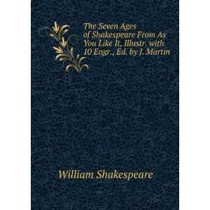  Illustr. with 10 Engr., Ed. by J. Martin.: William Shakespeare: Books