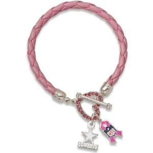   Cowboys Breast Cancer Awareness Pink Rope Bracelet: Sports & Outdoors