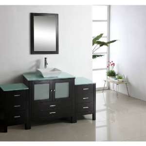 Virtu USA MS 4471 Brentford 71 Single Sink Bathroom Vanity in Espress