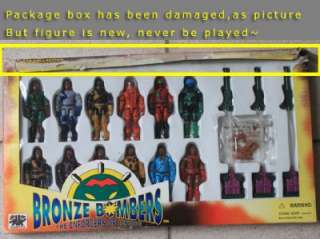 Bronze Bombers 3 3/4 (1997) 12 figures in box L217  