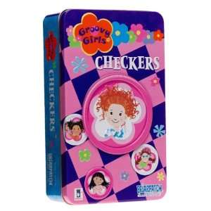  Groovy Girls Checkers Tin Toys & Games