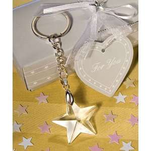 Bridal Shower / Wedding Favors : Star Light Crystal Star Keychains (1 