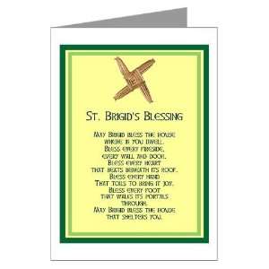 Saint Brigids Cross Irish House Blessing Greeting Card 