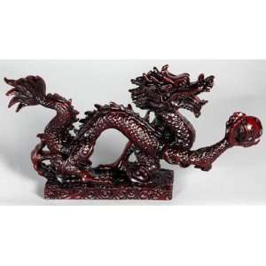   Gift Idea for Him   Chinese Prosperity Dragon Statue w/ Gift Box