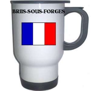  France   BRIIS SOUS FORGES White Stainless Steel Mug 