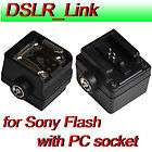 Flash Hot Shoe Adapter for SONY A100 A200 A300 FS 1100