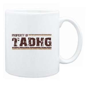  New  Property Of Tadhg Retro  Mug Name