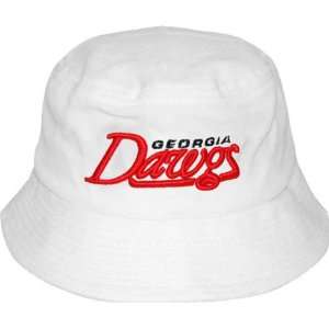  Georgia Bulldogs White Bucket Hat: Sports & Outdoors