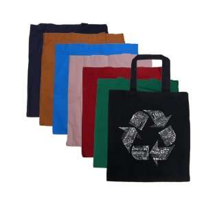  Small Brown Recycle Tote Bag   Created using 86 recyclable 