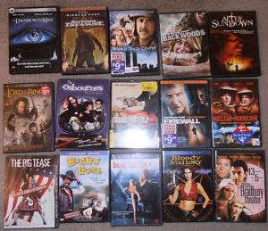 Lot of 15 Pre owned DVDs and Box Sets Popular Releases  