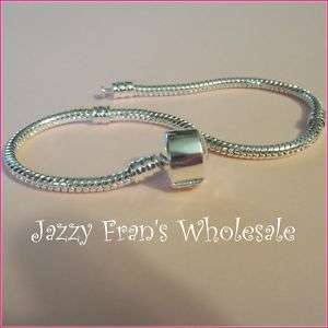 Starter Euro Bracelet Bead Clasp SILVER PLATED(PS2)  