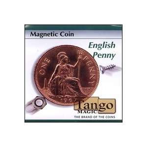    Magnetic English Penny   Tango   Money Magic Trick: Toys & Games