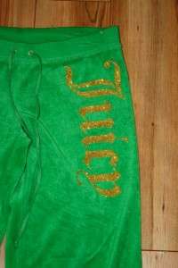   Juicy Couture Track Suit Sweat Suit Green Womens Sz. Lg NEW  