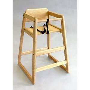  L.A. Baby Commercial Grade Wooden High Chair (L.A. Baby 
