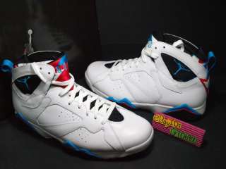 2011 Nike Air Jordan 7 VII Retro White Blue US:9.5~12 Basketball 