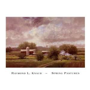  Spring Pastures by Raymond Knaub 32x24